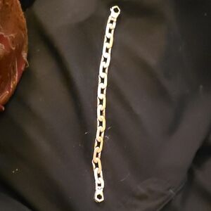 Men's  Gold 14 K Chain Bracelet